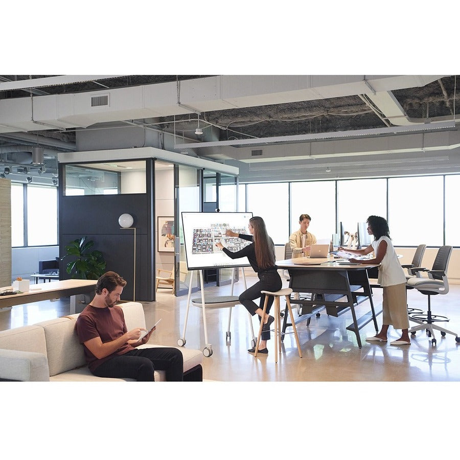 Microsoft Surface Hub 2S All-in-One Computer - Intel Core i5 8th Gen Quad-core (4 Core) - 8 GB RAM DDR4 SDRAM - 128 GB SSD - 85" 4K UHD 3840 x 2160 Touchscreen Display - Desktop - Platinum - TAA Compliant