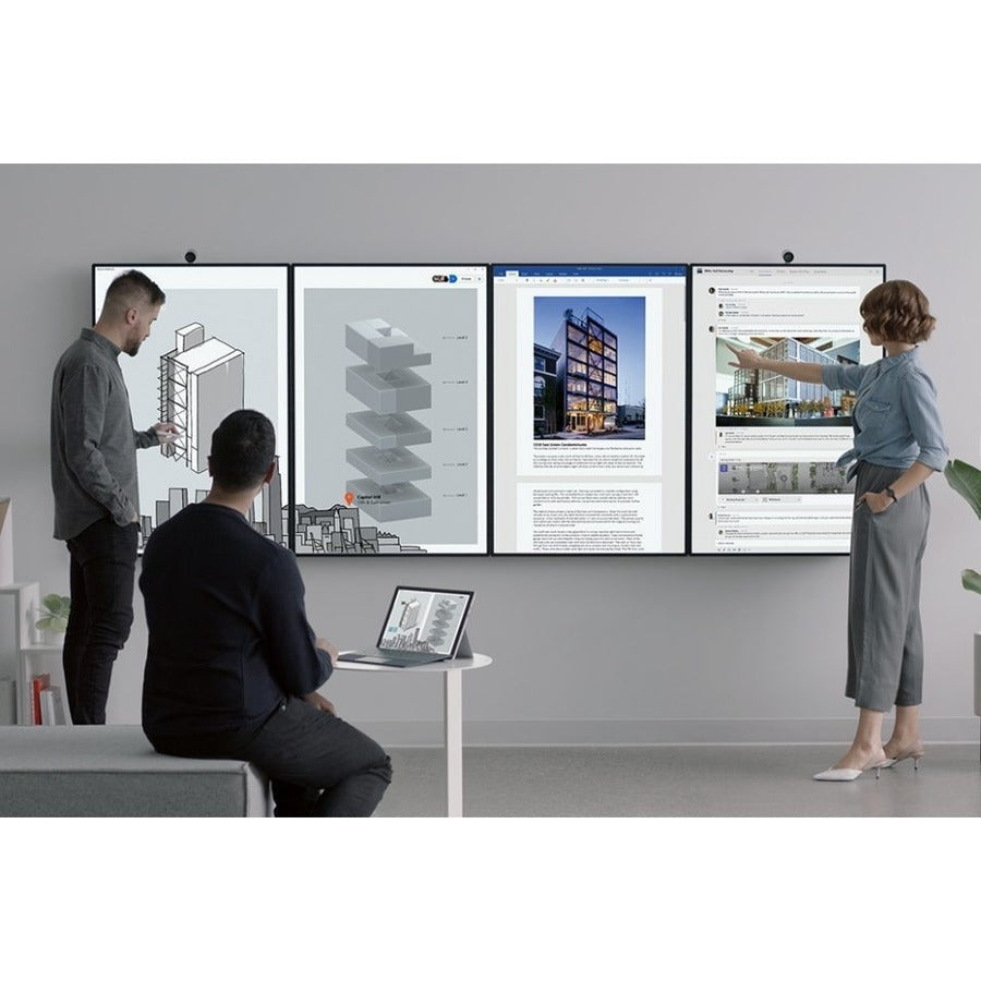 Microsoft Surface Hub 2S All-in-One Computer - Intel Core i5 8th Gen Quad-core (4 Core) - 8 GB RAM DDR4 SDRAM - 128 GB SSD - 85" 4K UHD 3840 x 2160 Touchscreen Display - Desktop - Platinum - TAA Compliant