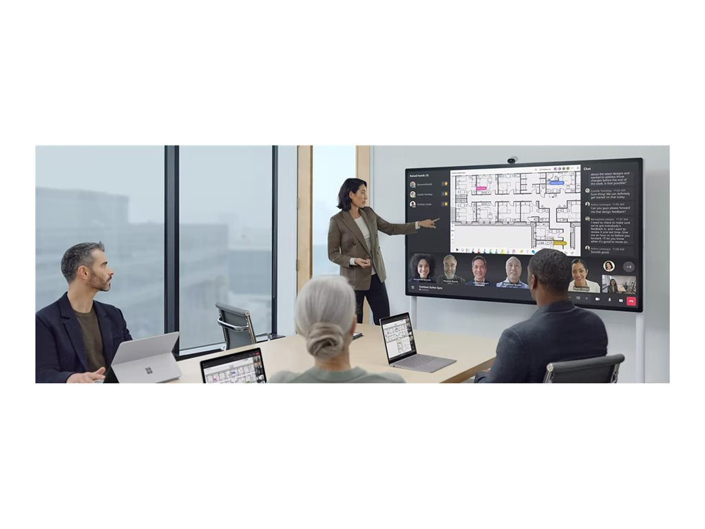 Microsoft Surface Hub 3 for Business - Touch surface 1 x Core i5 up to - RAM 32 GB - SSD 512 GB - Gigabit Ethernet - Win 11 IoT VXZ-00001
