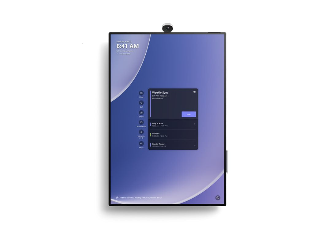 Microsoft Surface Hub 3 for Business - Touch surface 1 x Core i5 up to - RAM 32 GB - SSD 512 GB - Gigabit Ethernet - Win 11 IoT VXZ-00001
