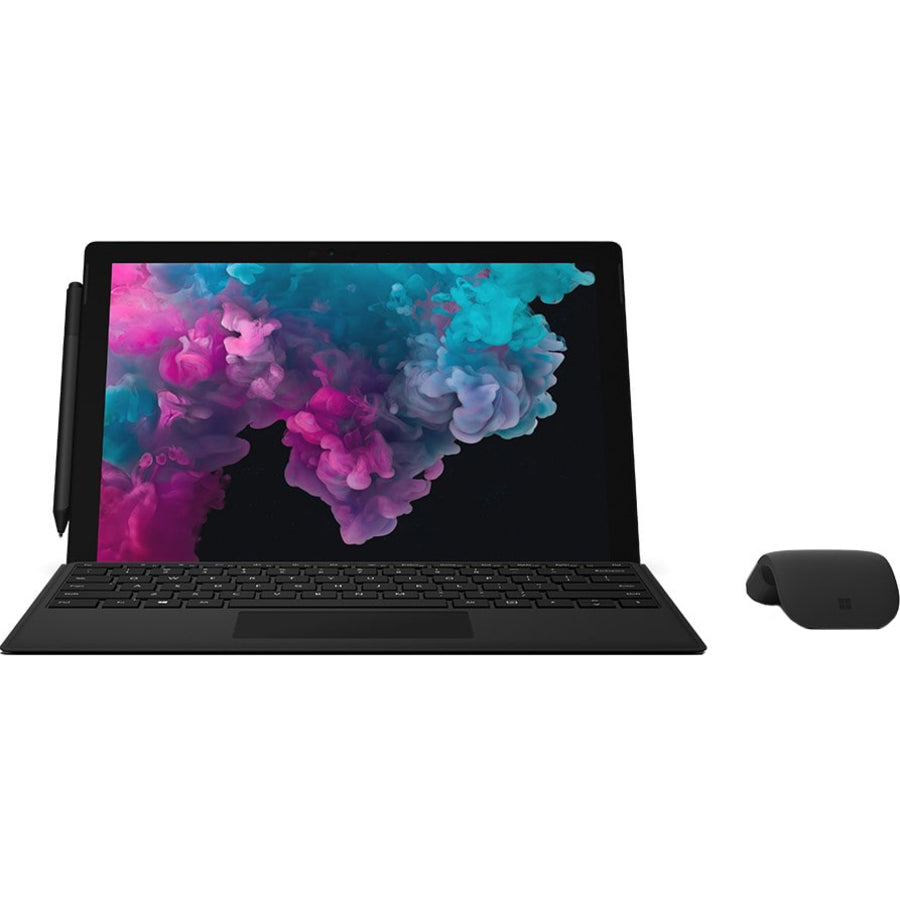 Microsoft Surface Pro 6 Tablet - 12.3 - 8 GB - 256 GB SSD - Windows 10 Home - Black" KJU-00016