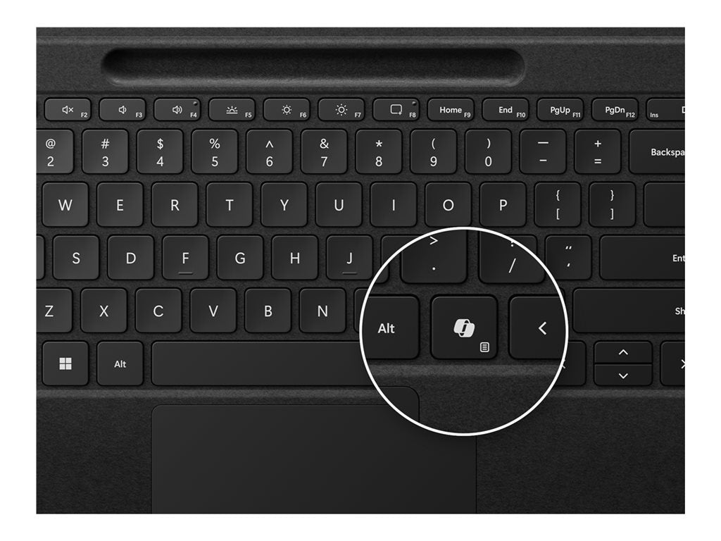 Microsoft Surface Pro Flex Keyboard - Keyboard - with touchpad, accelerometer, Surface Slim Pen 2 storage and charging