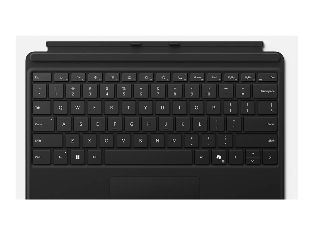 Microsoft Surface Pro Keyboard - Keyboard - with accelerometer, touchpad - QWERTY - English - black - for Surface Pro 8, Pro EP2-00395