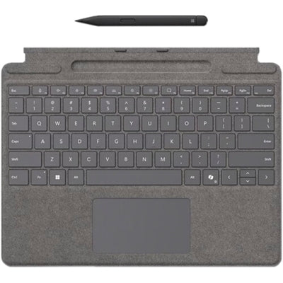 Microsoft Surface Pro Keyboard with Slim Pen for Business, Platinum