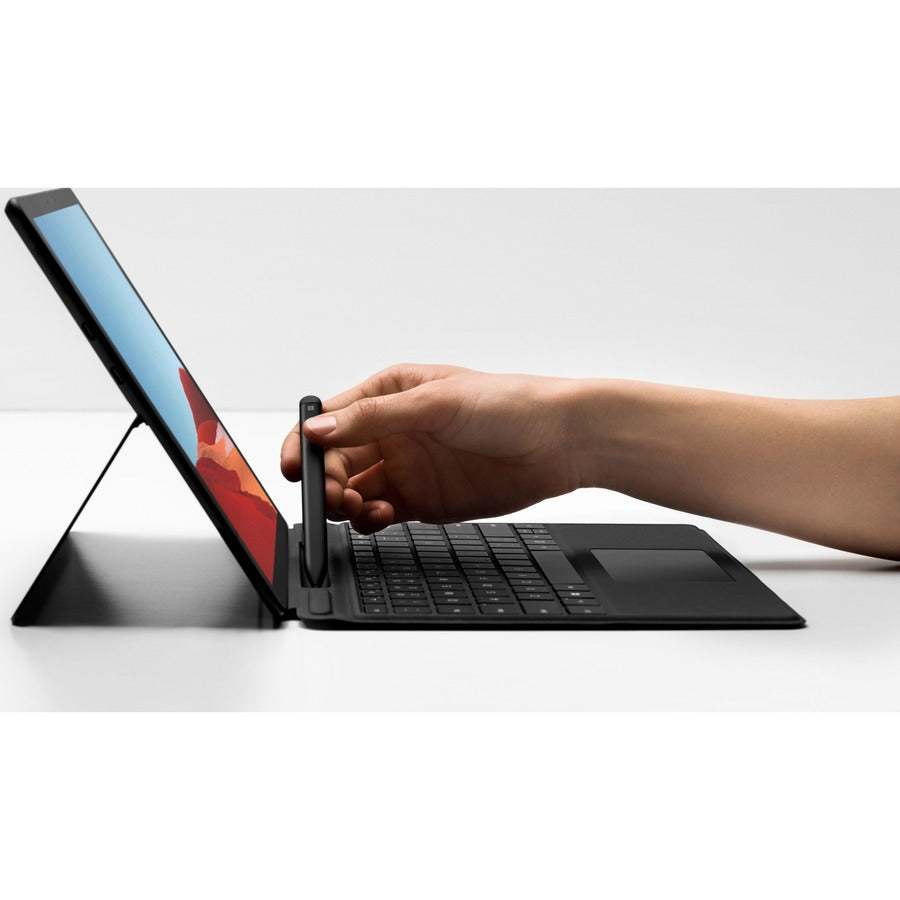 Microsoft Surface Pro X Tablet - 13 - Microsoft SQ1 - 16 GB - 256 GB SSD - Windows 10 Pro - 4G - Matte Black" QGM-00001