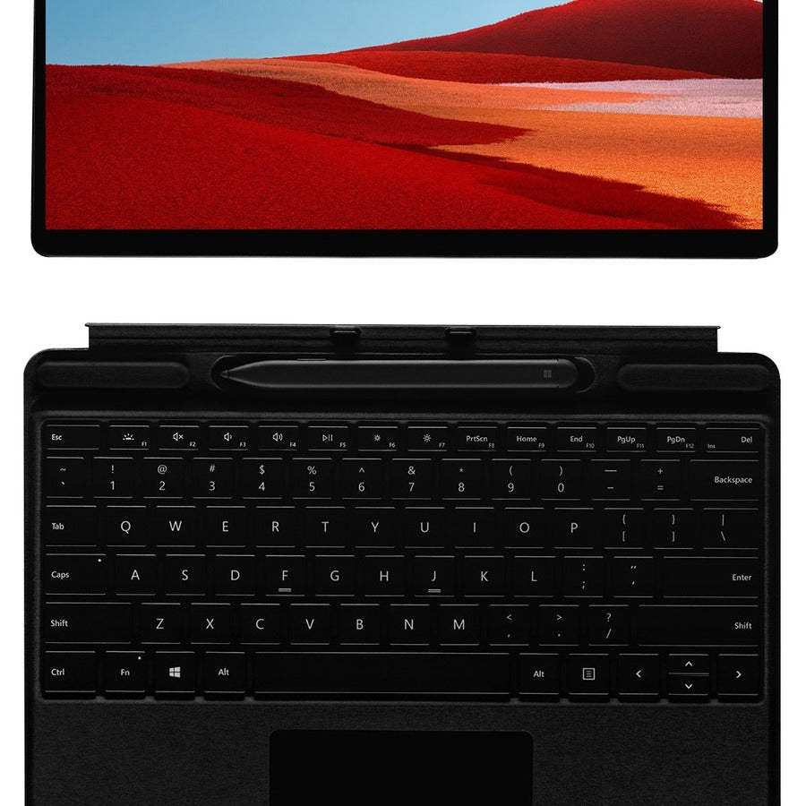 Microsoft Surface Pro X Tablet - 13 - Microsoft SQ1 - 8 GB - 256 GB SSD - Windows 10 Pro - 4G - Matte Black" KHL-00001