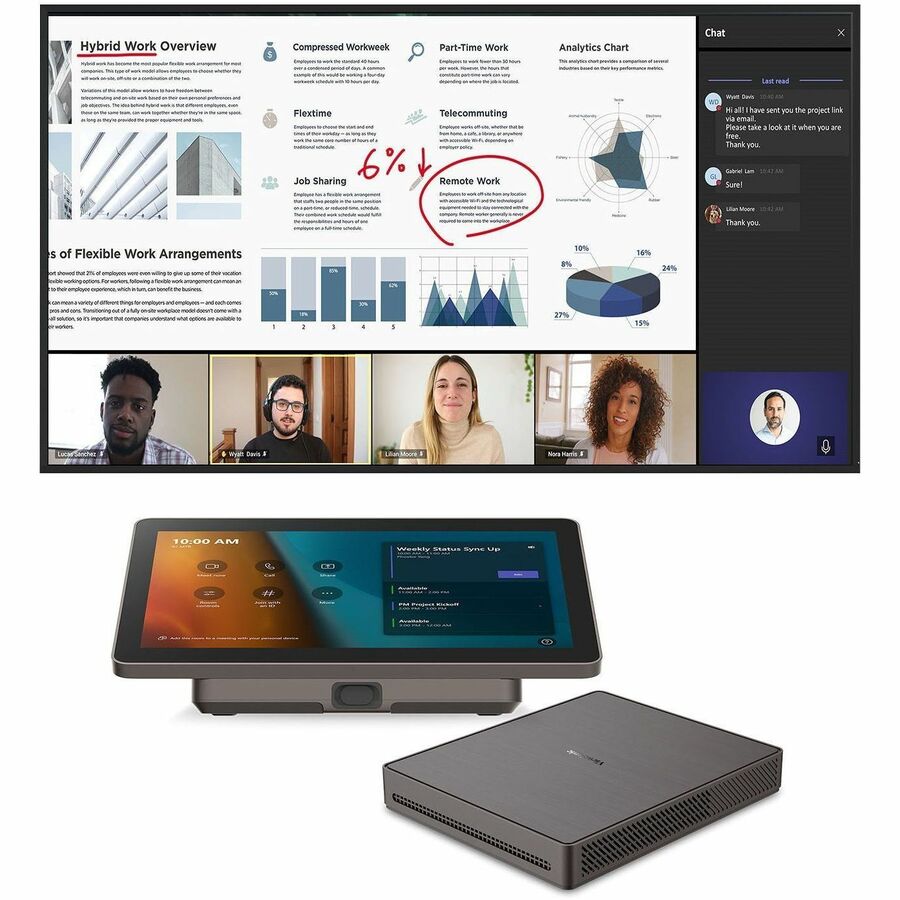 Microsoft Teams Rooms Bundle 98 Inch 4K Display - TeamJoin Complete Solution | ViewSonic CDE9830-MTR