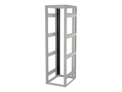 Middle Alantic - Cable duct (vertical) - forward, 1.5 wide - black - 45U" FWD-VPCD-1X3-44-45