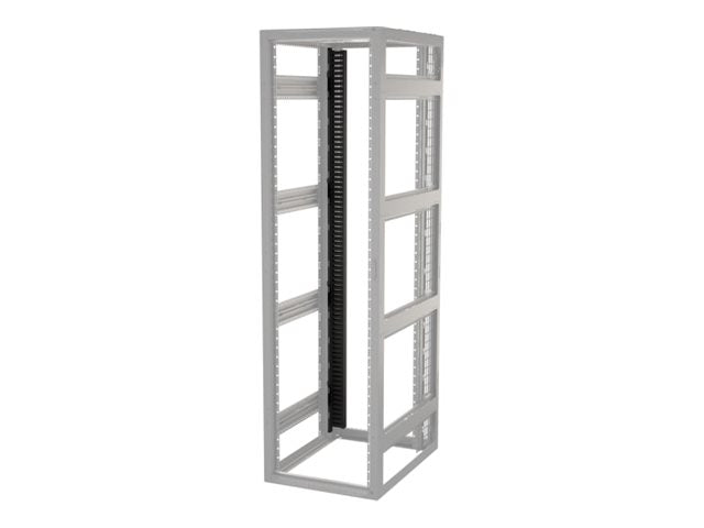 Middle Alantic - Cable duct (vertical) - forward, 1.5 wide - black - 45U" FWD-VPCD-1X3-44-45