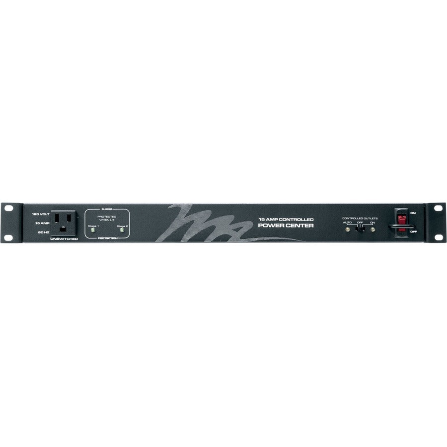 Middle Atlantic 9-Outlet Power Strip - NEMA 5-15P - 9 x AC Power - 9 ft Cord - 15 A