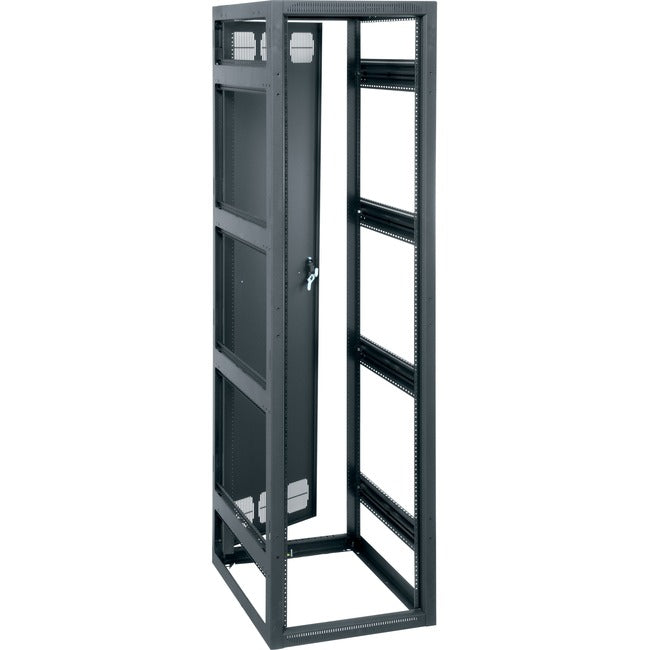 Middle Atlantic BGR Series 45RU 4-Post Floor Standing Rack with Rear Door - 27in Depth BGR-4527
