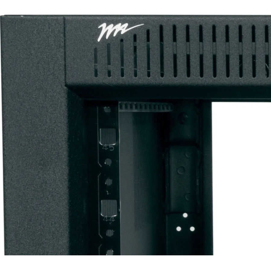 Middle Atlantic BGR Series 45RU AV 4-Post Floor Standing Rack with Rear Door - 27in Depth BGR-4527-AV