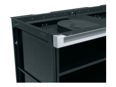 Middle Atlantic - Mounting component (air vent panel) - for AV rack - 2-bay - white C5-VENT2-WH