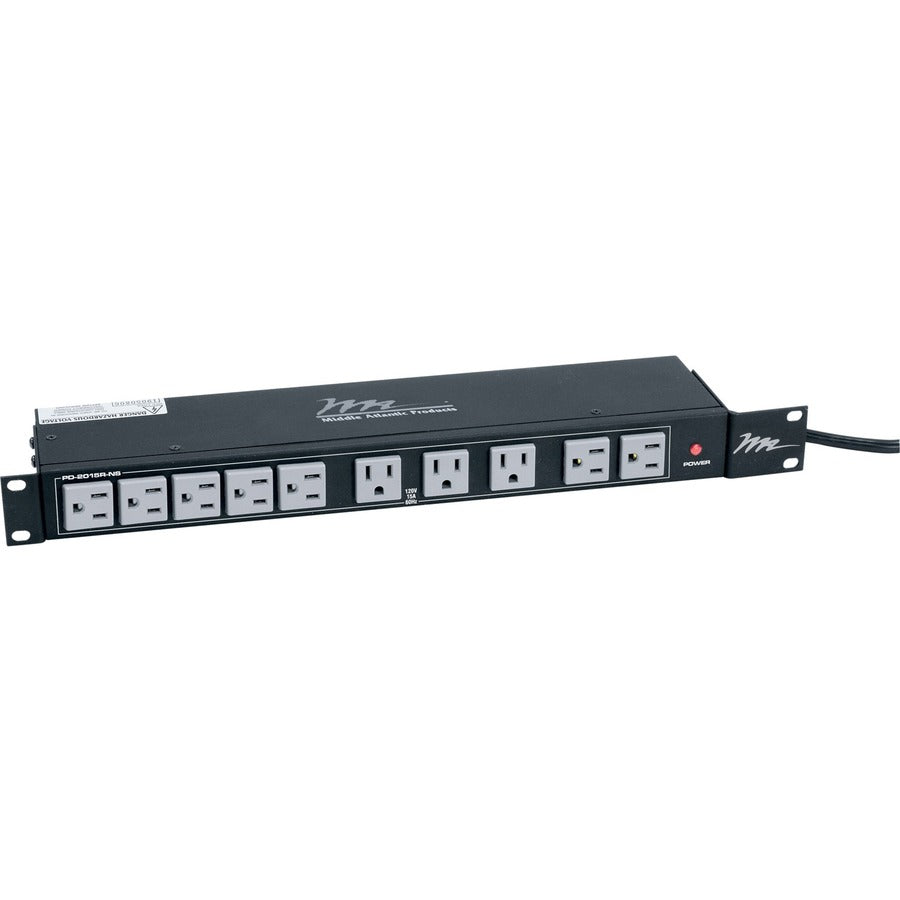 Middle Atlantic PD-2015R-NS 20-Outlets Power Strip - 20 - 9 ft Cord - Rack-mountable