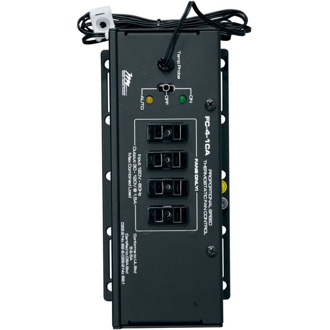 Middle Atlantic Thermostatic Fan Controller - 4 Fans FC-4-1CA