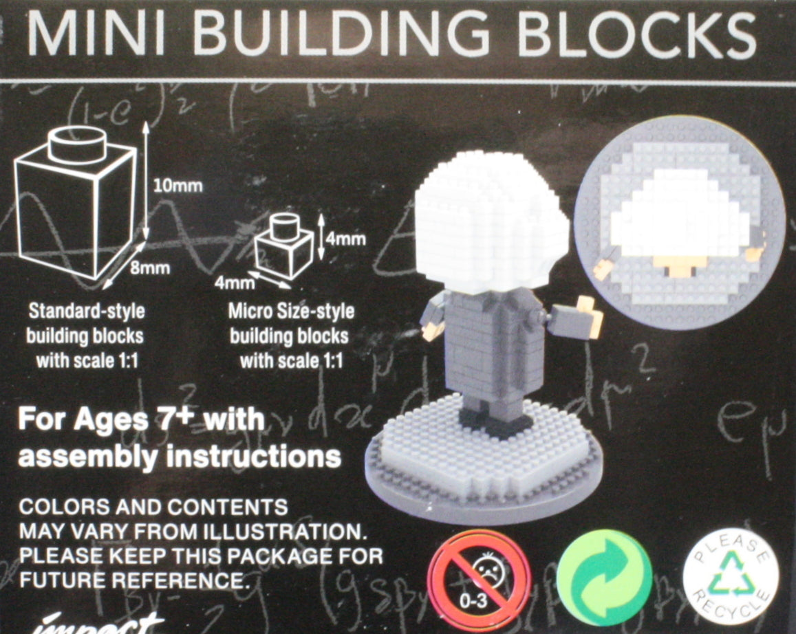 Mini Building Blocks - Albert Einstein