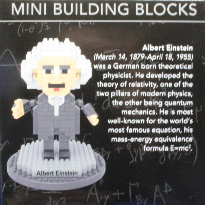 Mini Building Blocks - Albert Einstein