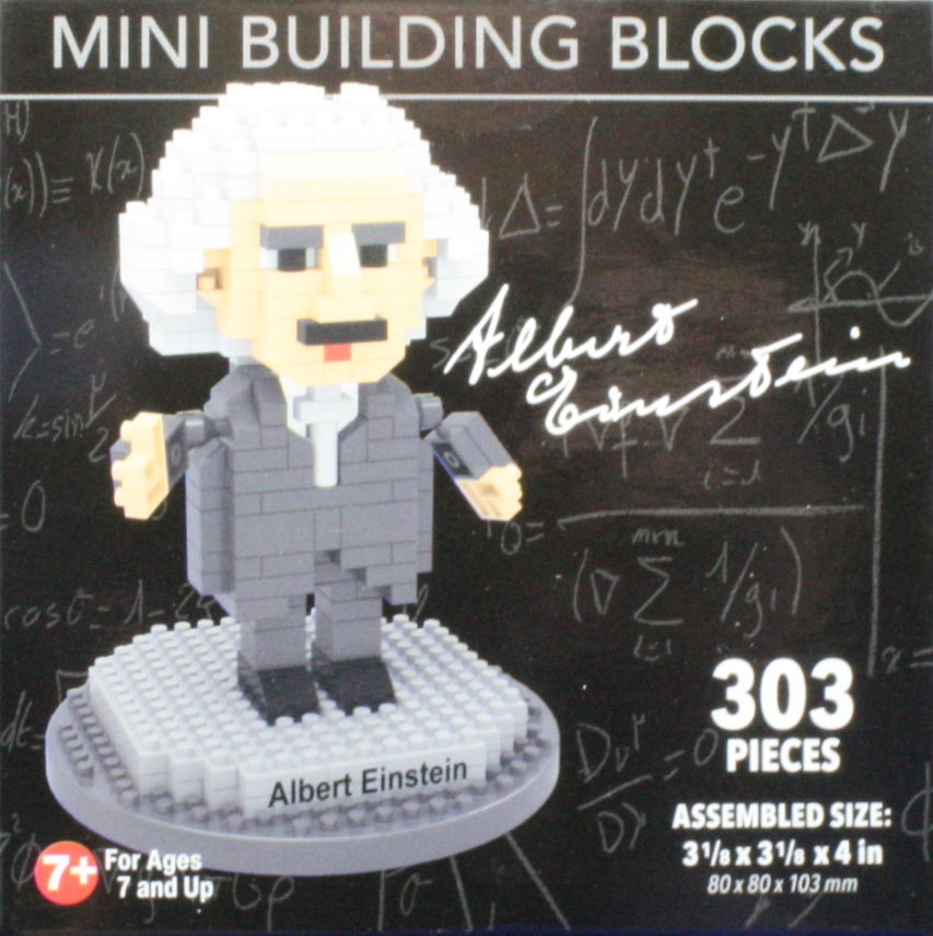 Mini Building Blocks - Albert Einstein