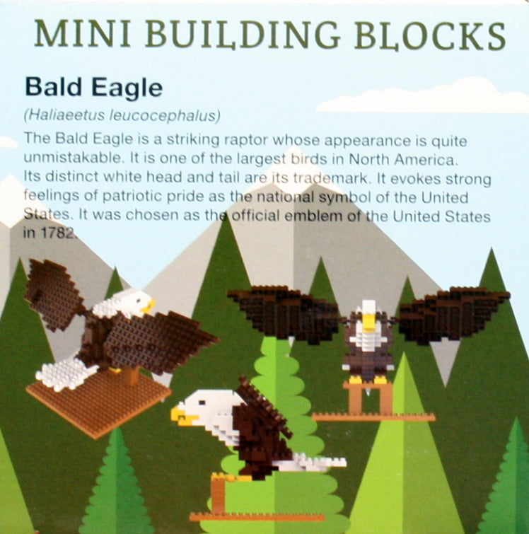 Mini Building Blocks - Bald Eagle