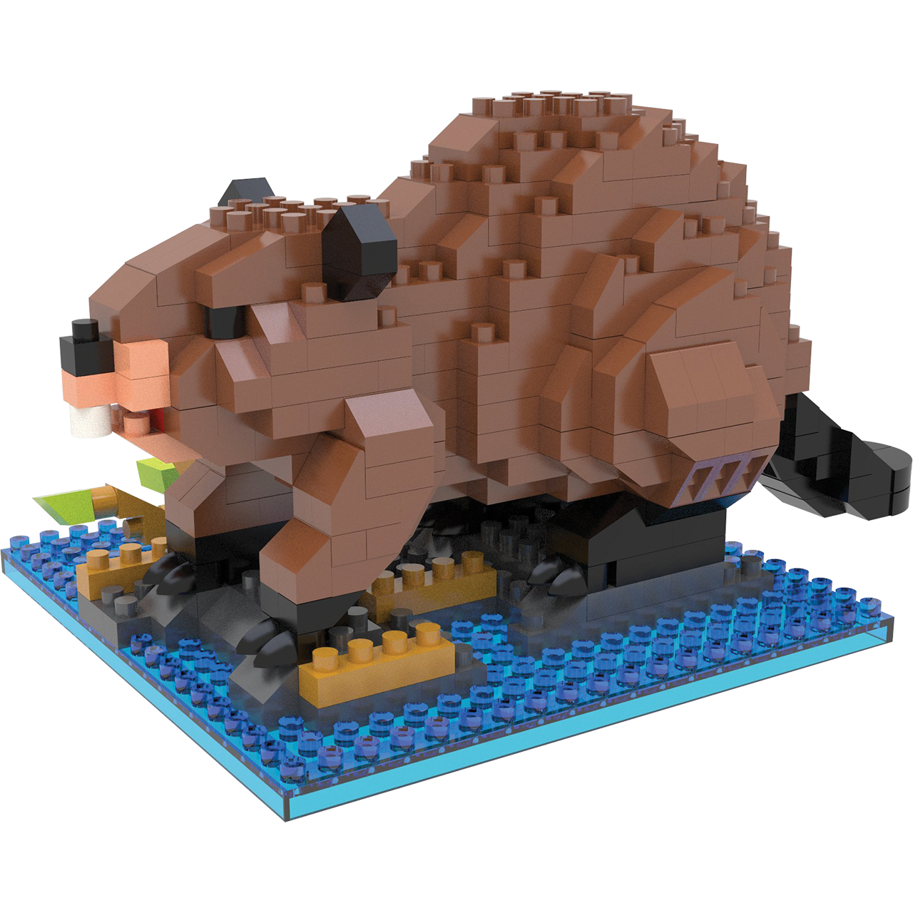 Mini Building Blocks - Beaver