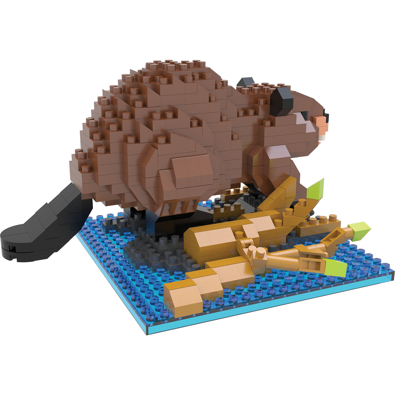 Mini Building Blocks - Beaver