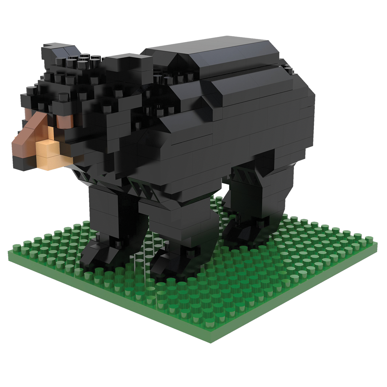 Mini Building Blocks - Black Bear