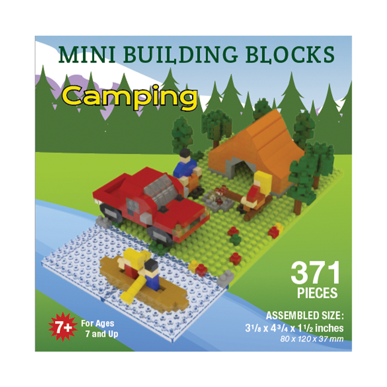 Mini Building Blocks - Camping