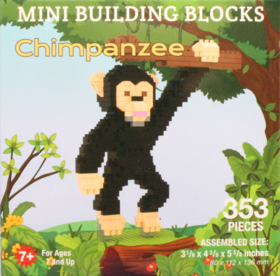 Mini Building Blocks - Chimpamzee