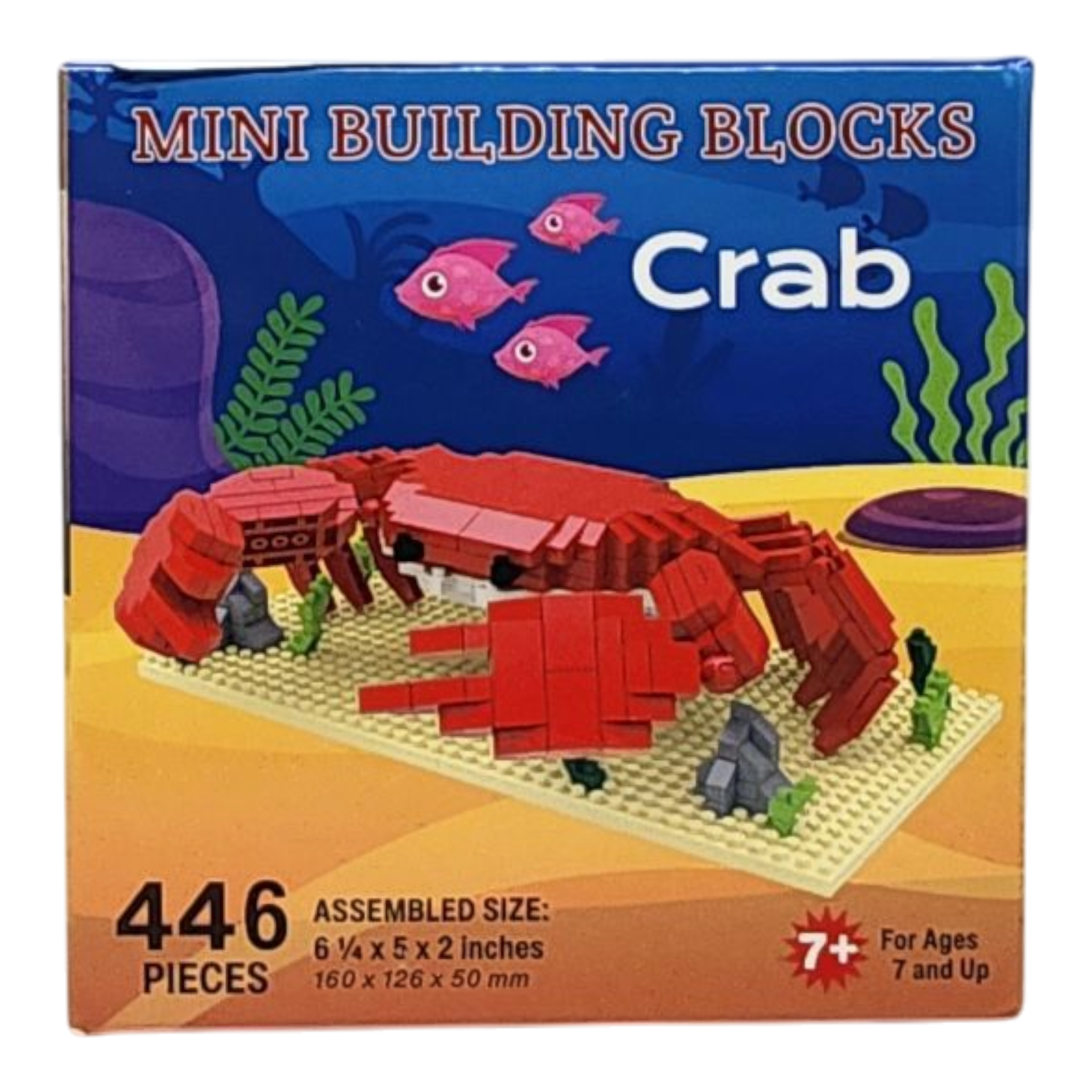Mini Building Blocks - Crab