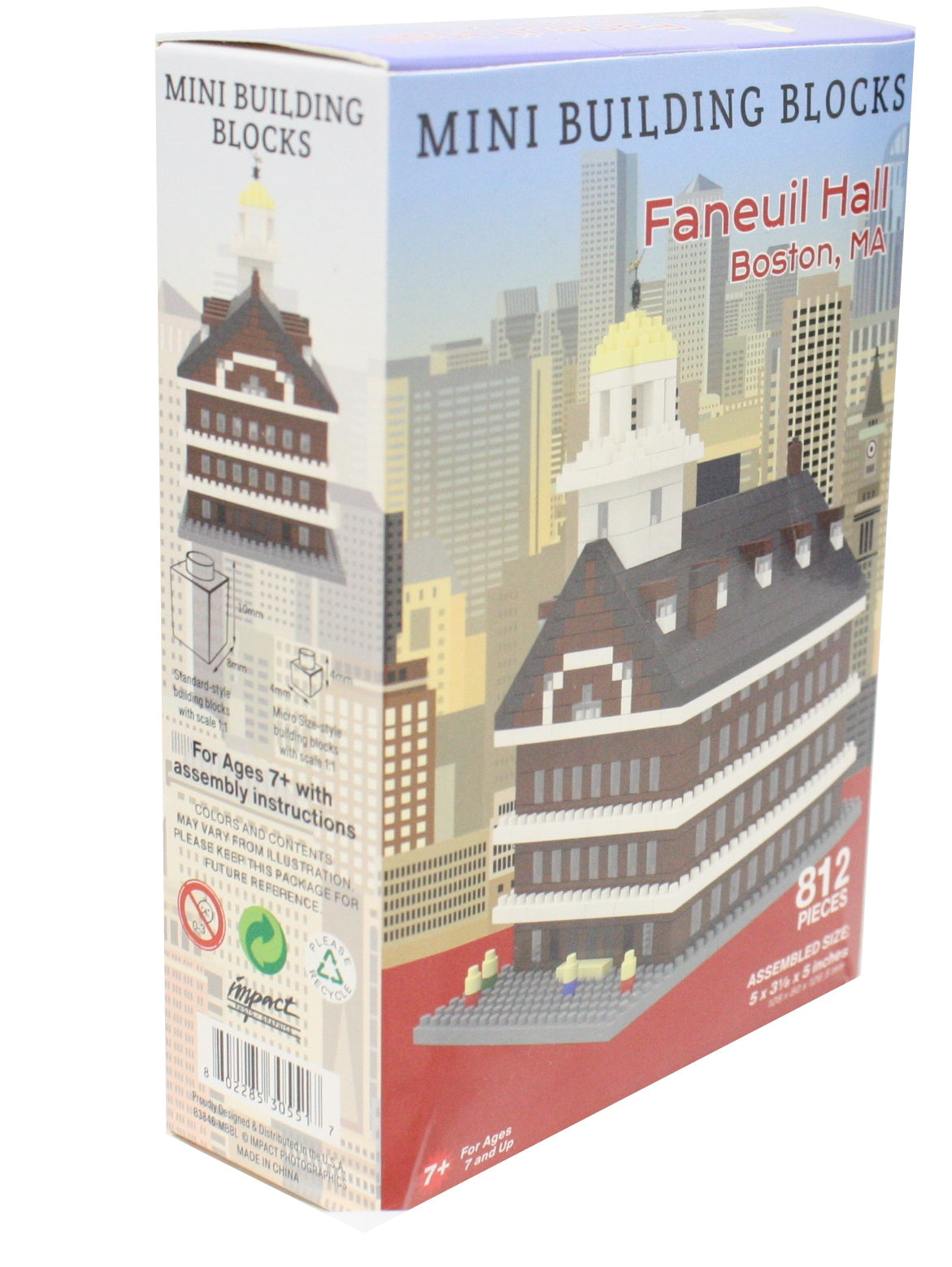 Mini Building Blocks - Faneuil Hall