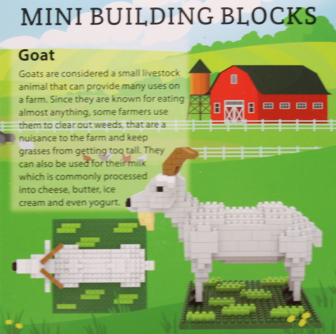 Mini Building Blocks - Farm Series - Goat