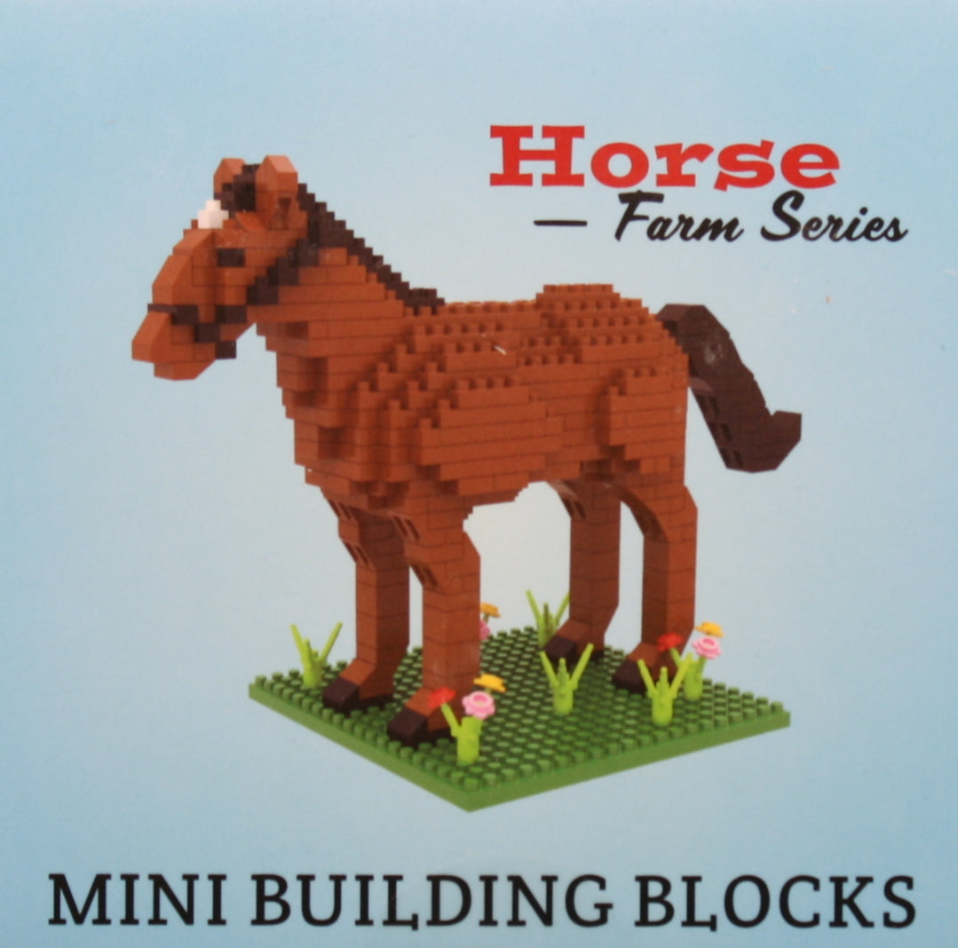 Mini Building Blocks - Farm Series - Horse