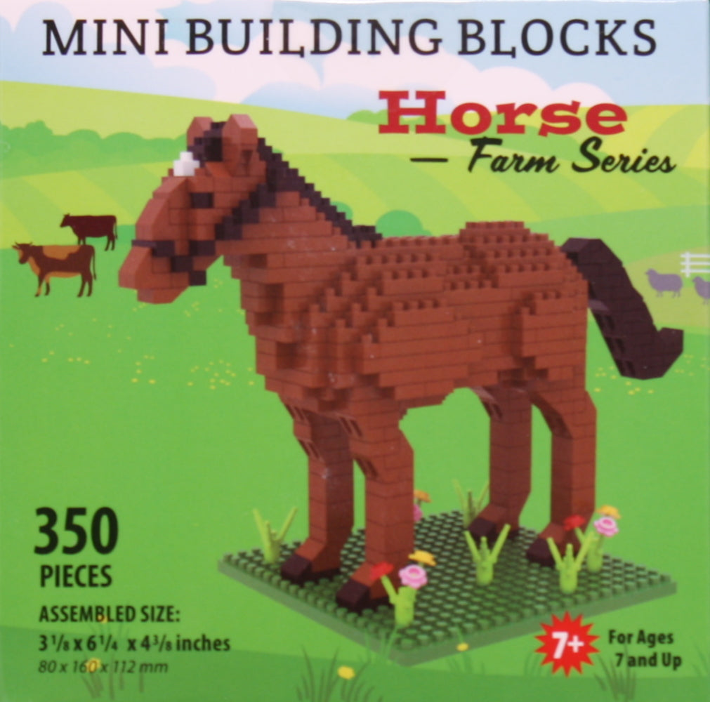 Mini Building Blocks - Farm Series - Horse