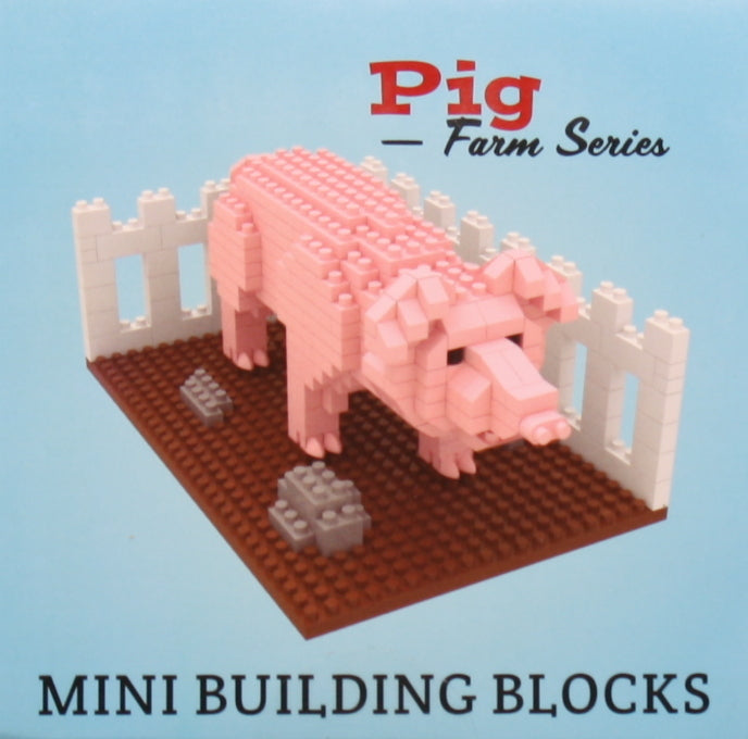 Mini Building Blocks - Farm Series - Pig
