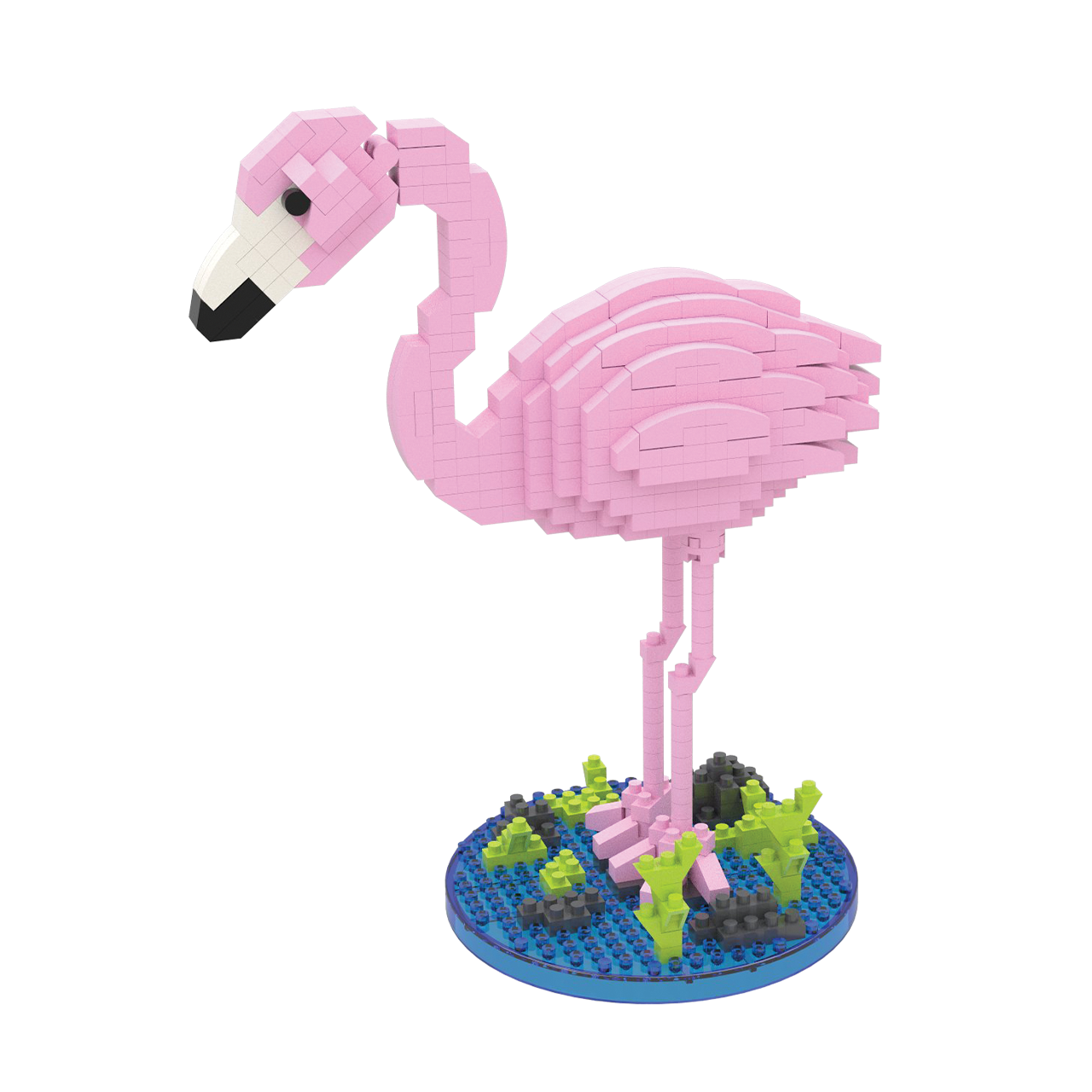 Mini Building Blocks - Flamingo