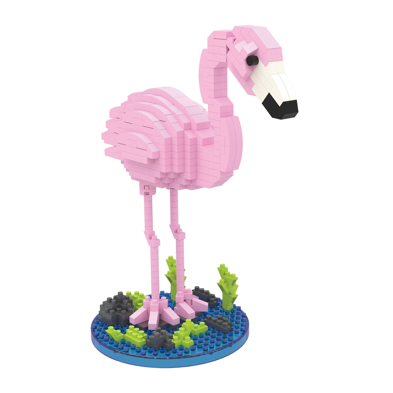 Mini Building Blocks - Flamingo