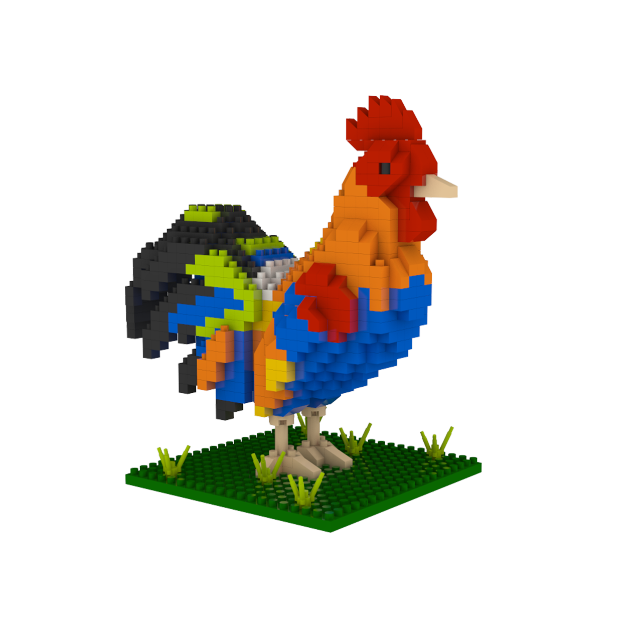 Mini Building Blocks - Florida Rooster