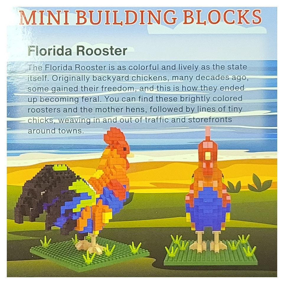 Mini Building Blocks - Florida Rooster