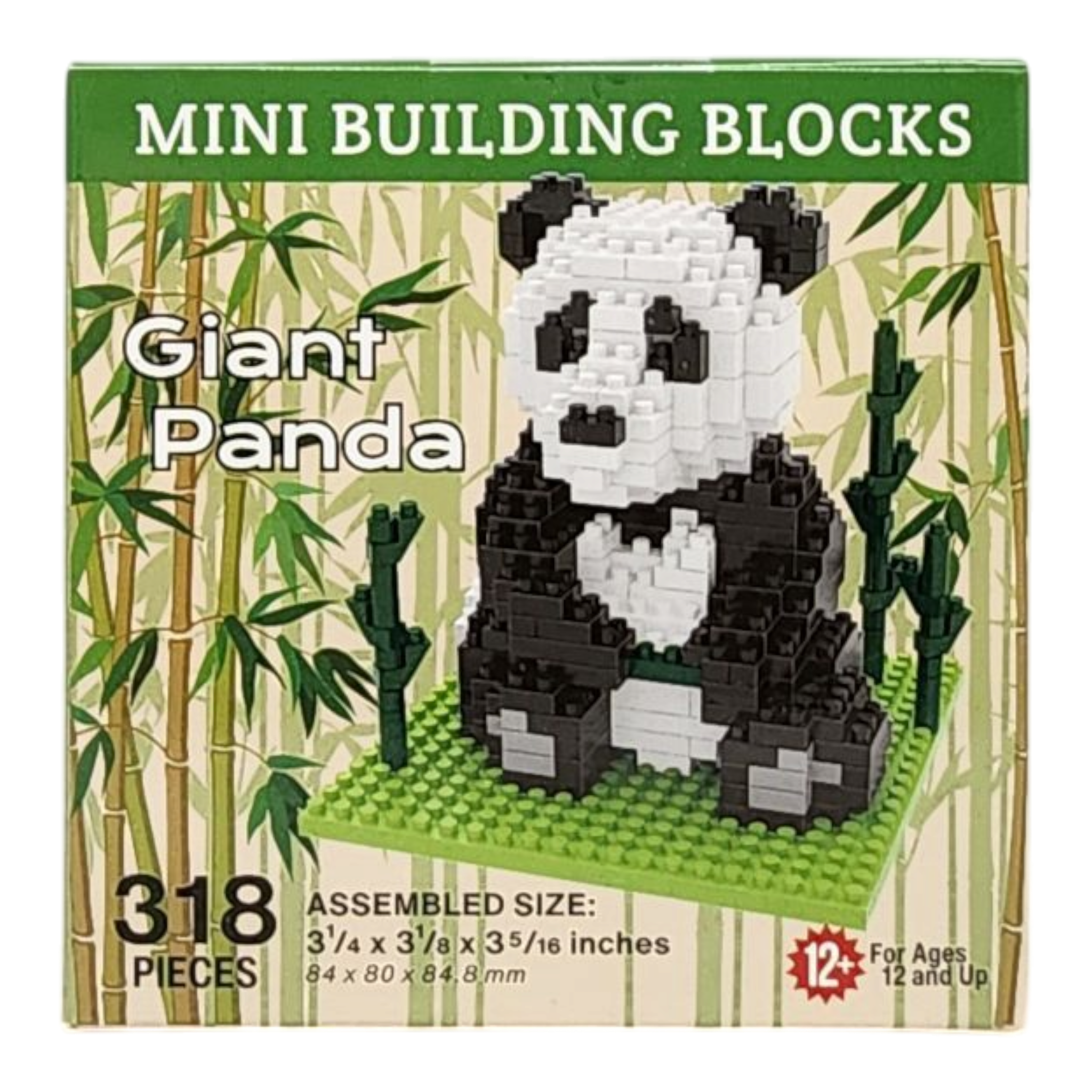 Mini Building Blocks - Giant Panda