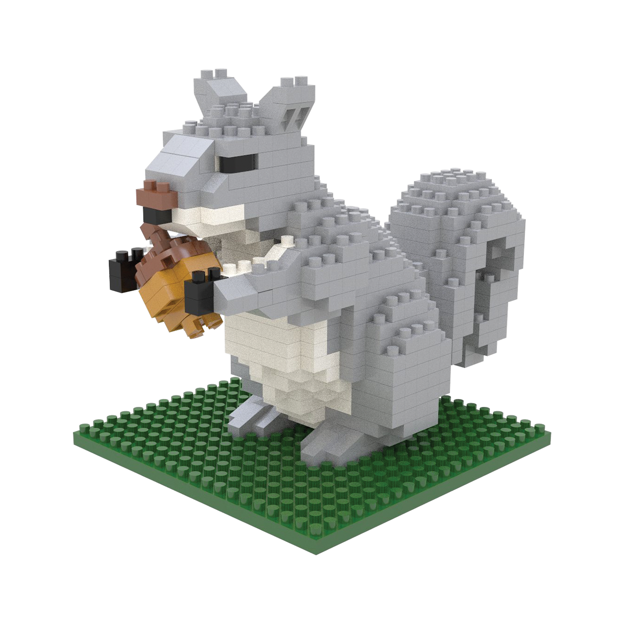 Mini Building Blocks - Gray Squirrel