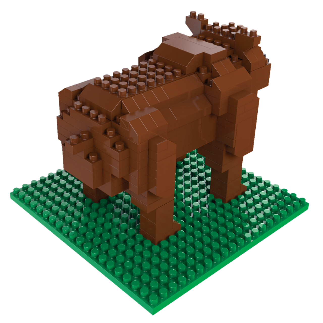 Mini Building Blocks - Grizzly Bear