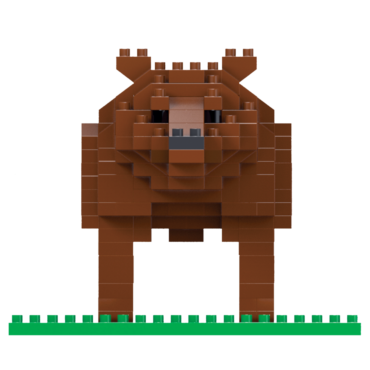 Mini Building Blocks - Grizzly Bear