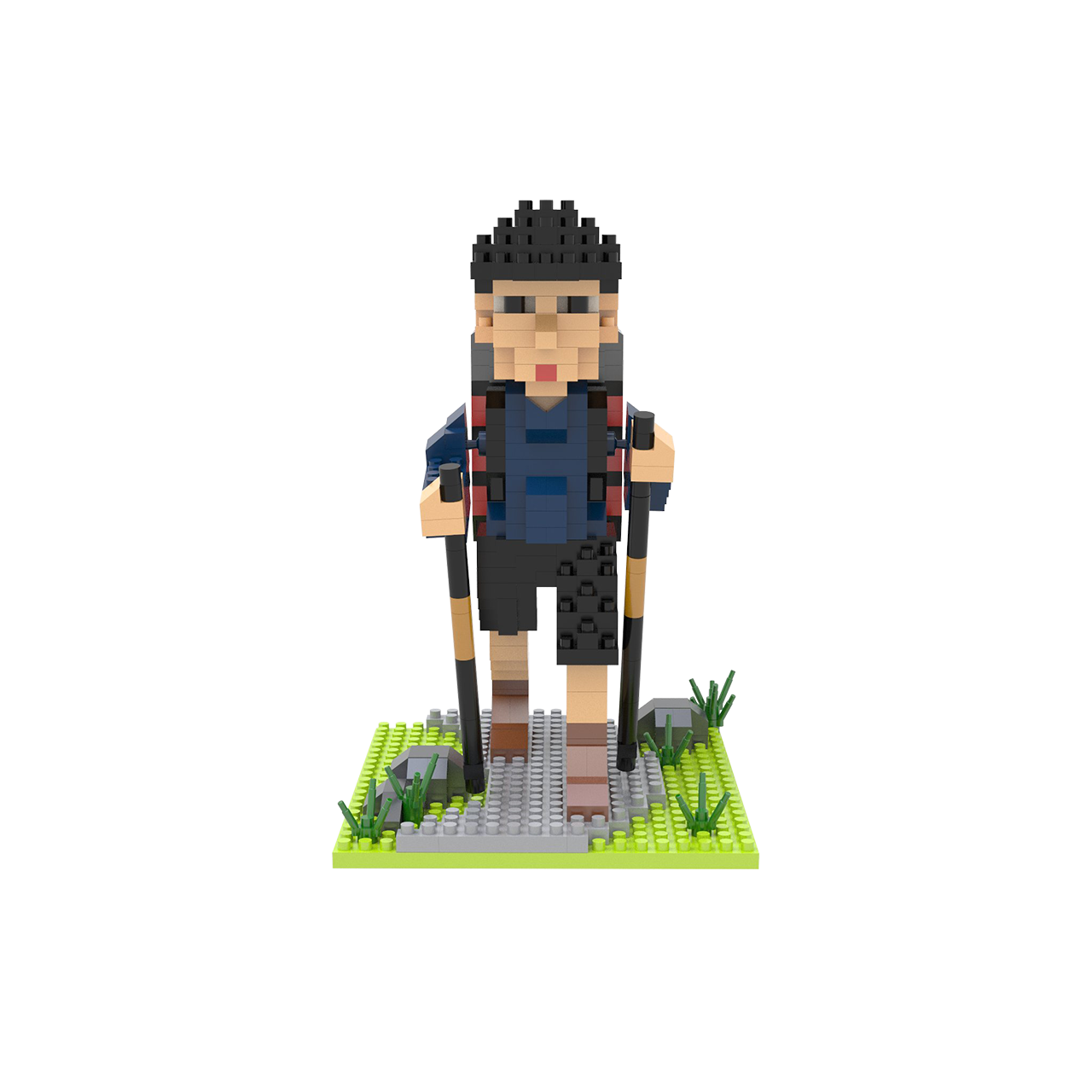 Mini Building Blocks - Hiker