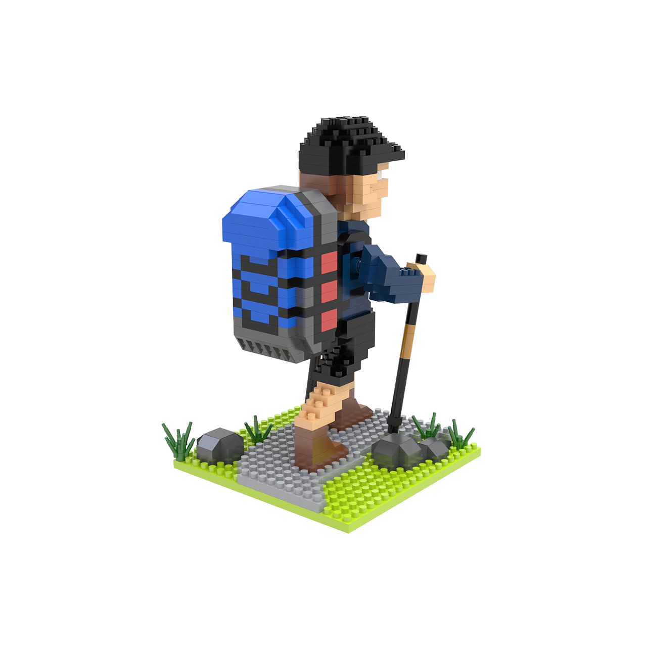 Mini Building Blocks - Hiker