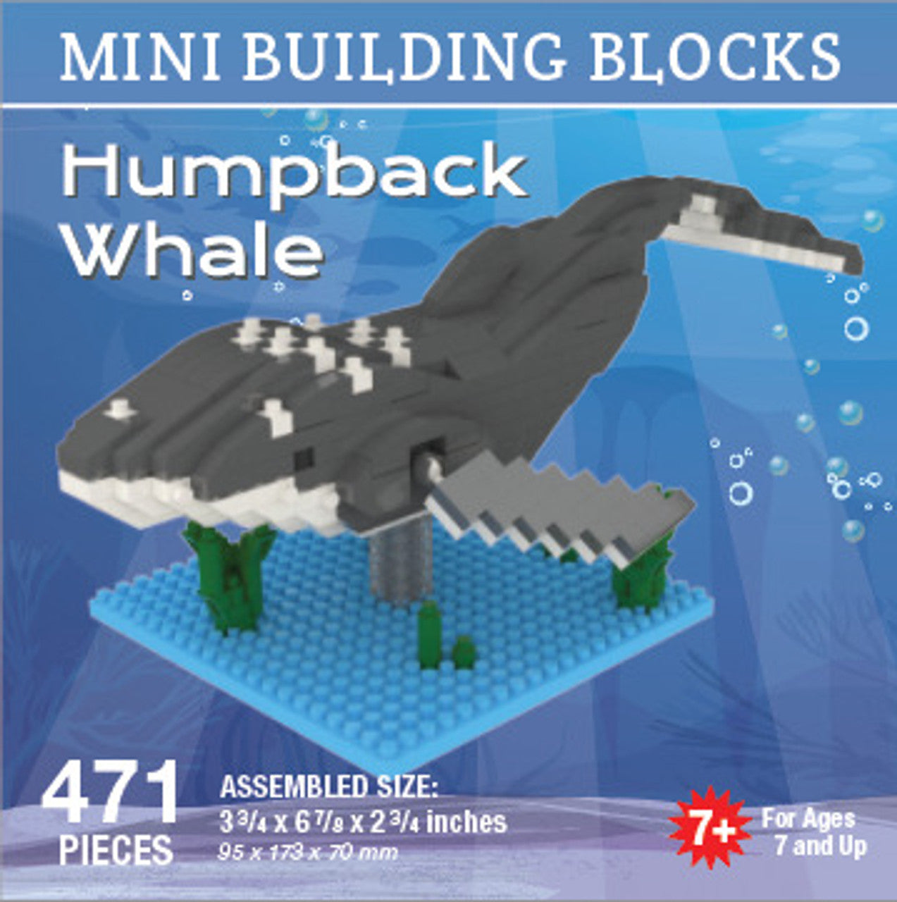 Mini Building Blocks - Humpback Whale