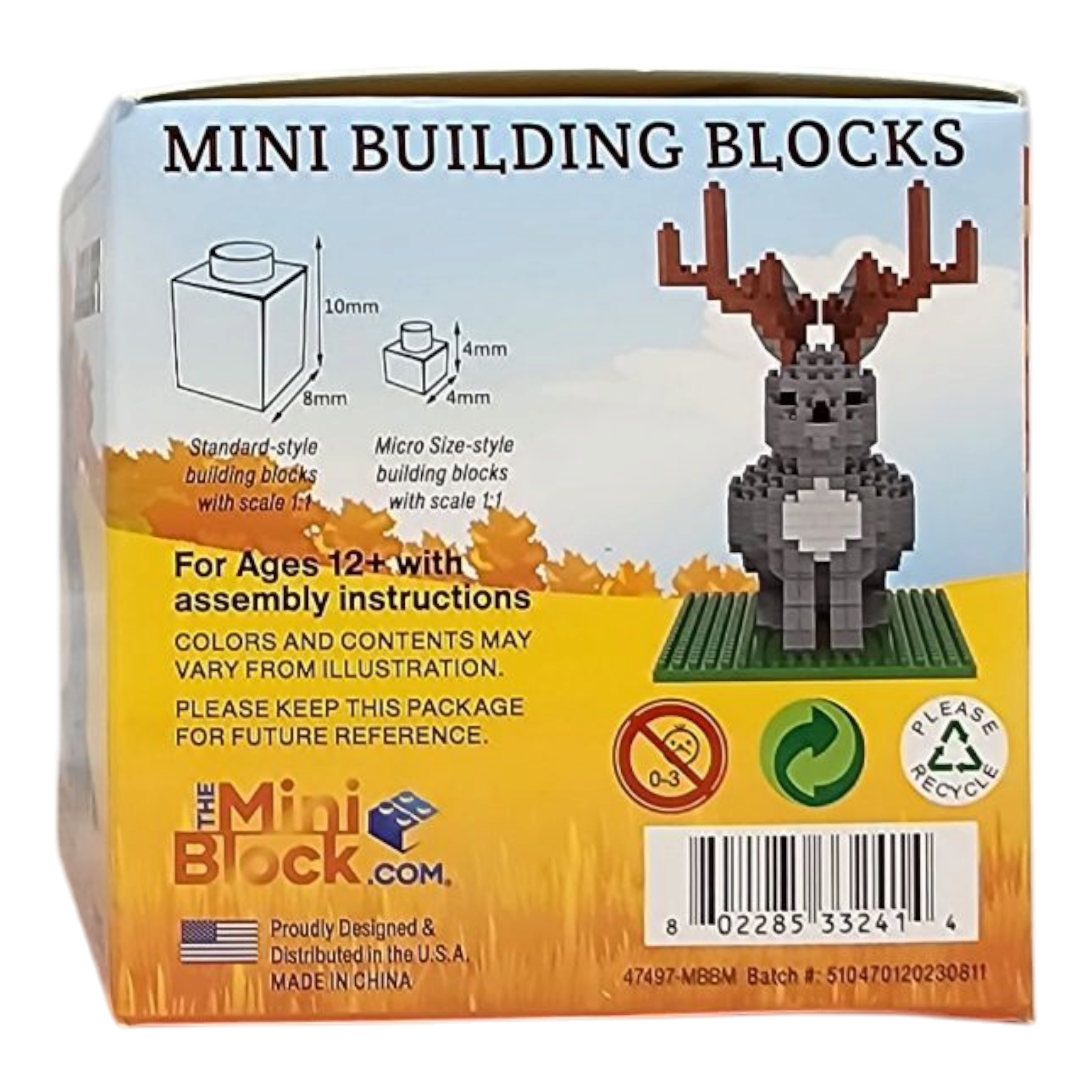 Mini Building Blocks - Jackalope