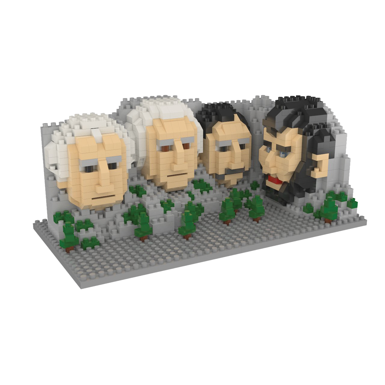 Mini Building Blocks - Mount Rushmore National Memorial