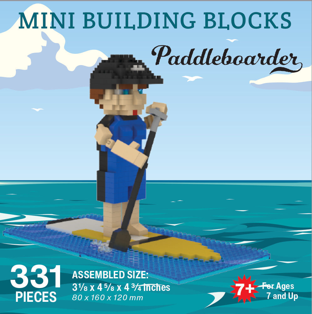 Mini Building Blocks - Paddleboarder