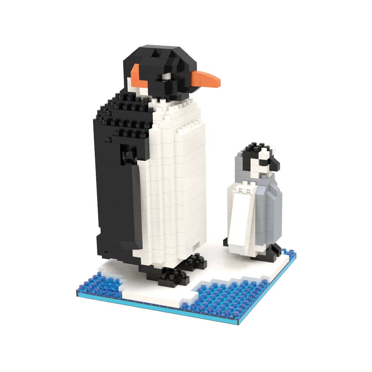 Mini Building Blocks - Penguins