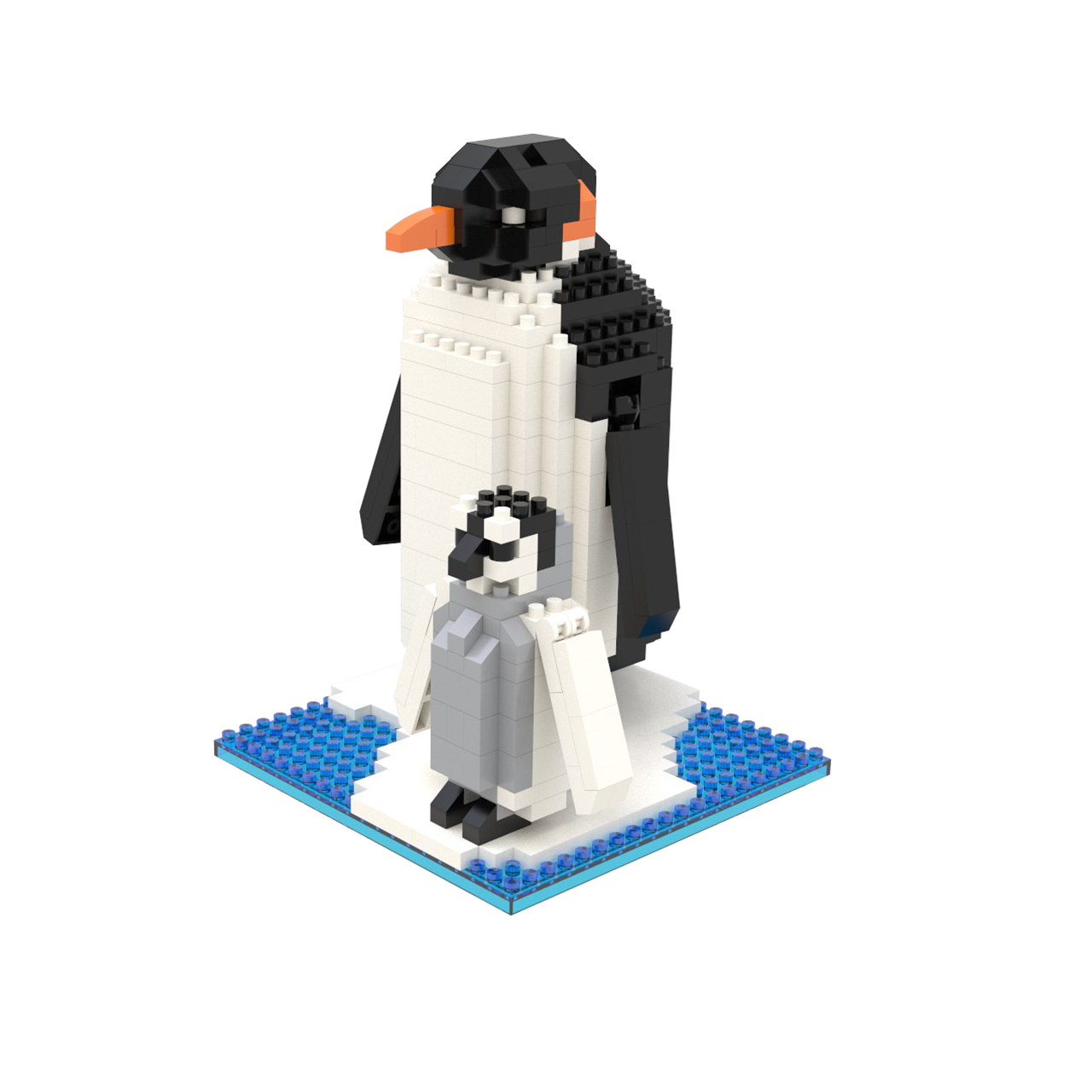 Mini Building Blocks - Penguins